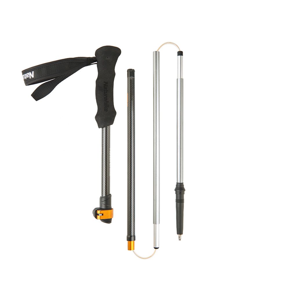 NH17D005-D_orange1 bastón de trekking plegable de fibra de carbono Naturehike