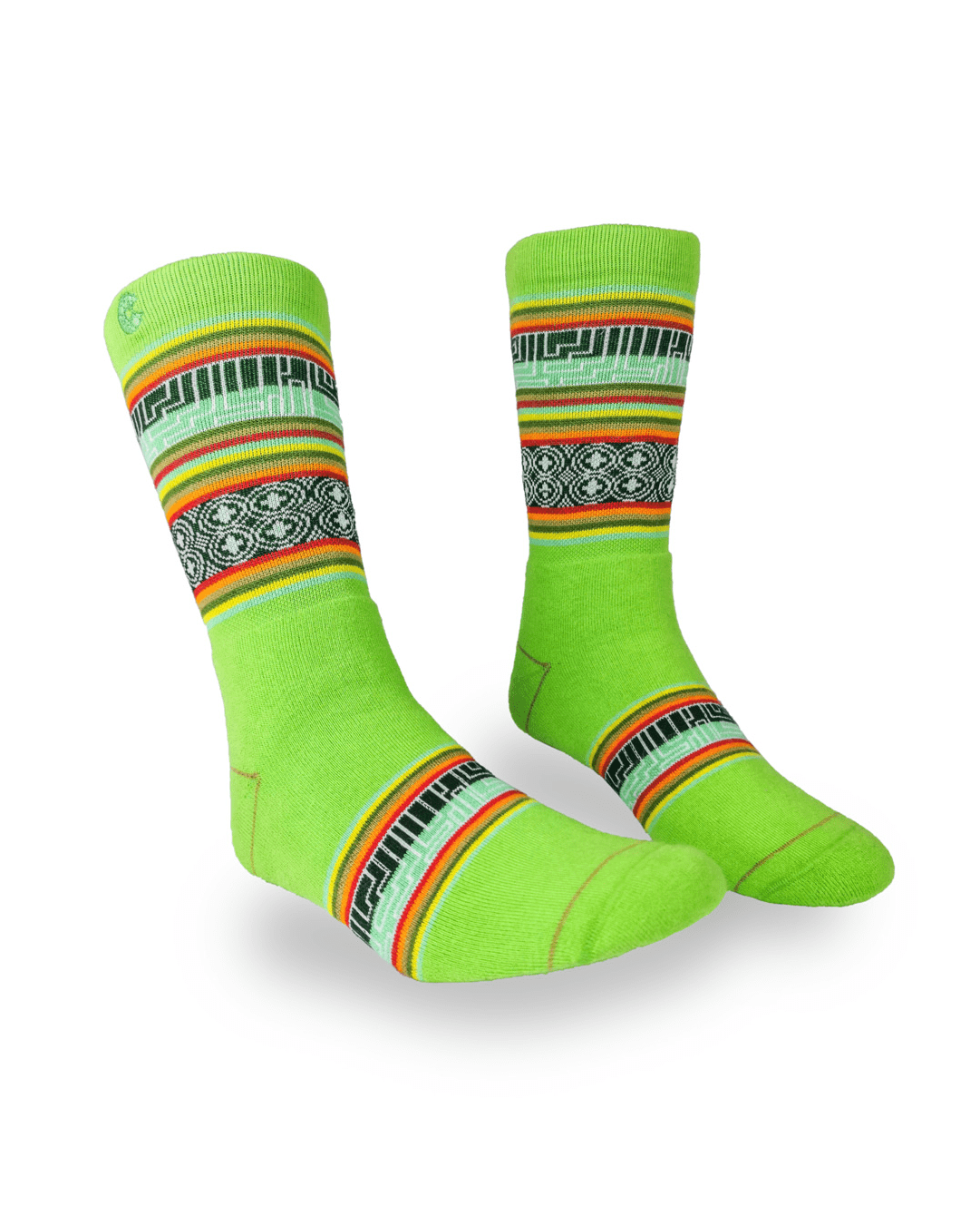 Medias Tocapu selva con diseños peruanos Cheese Socks