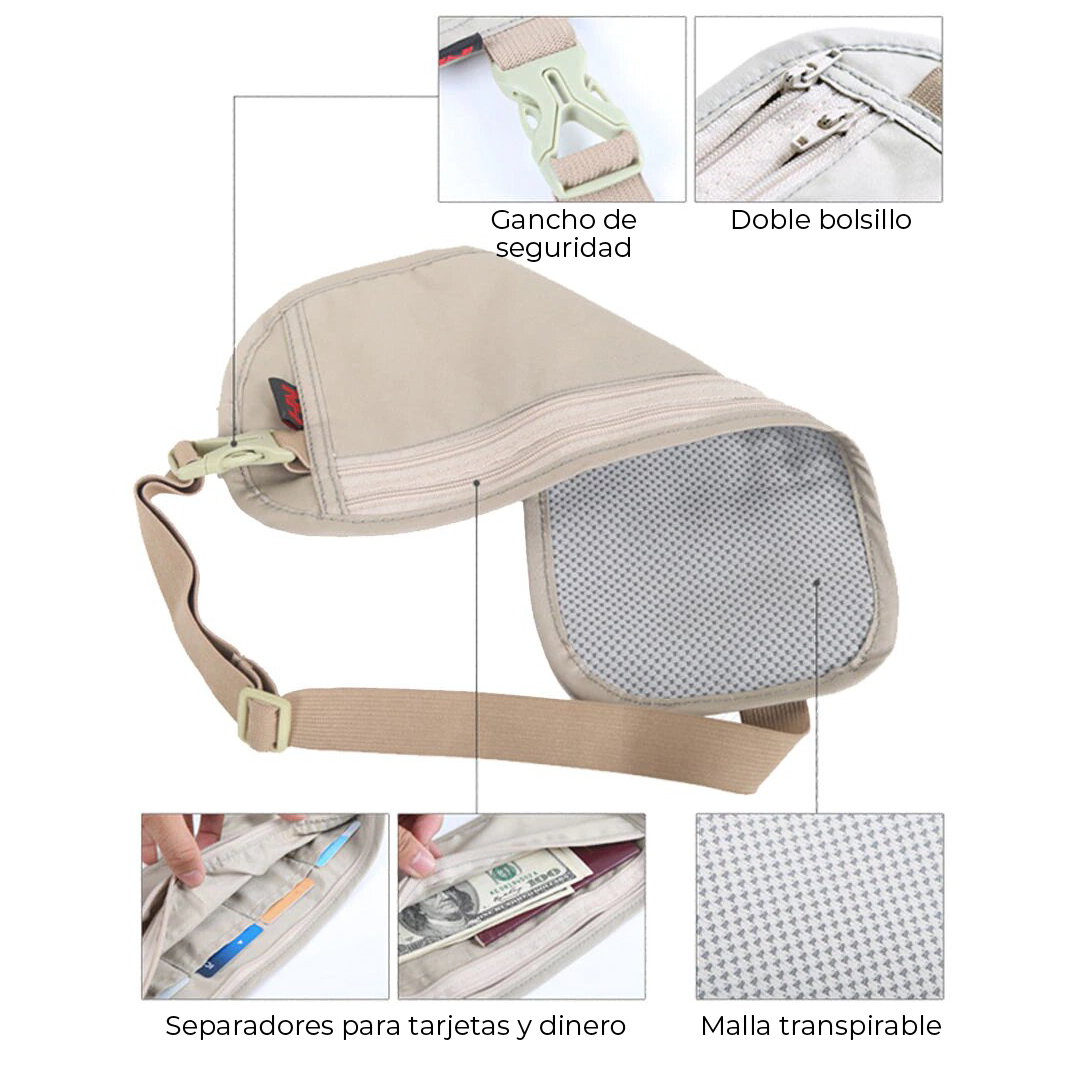 Canguro secreto para viajes Naturehike-34