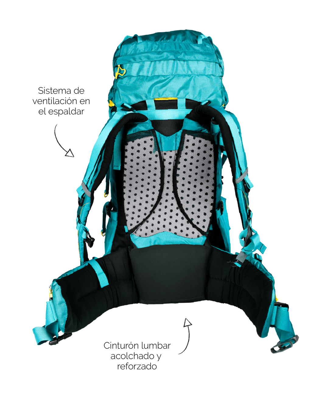 Mochila de Trekking 45L - Naturehike Argentina