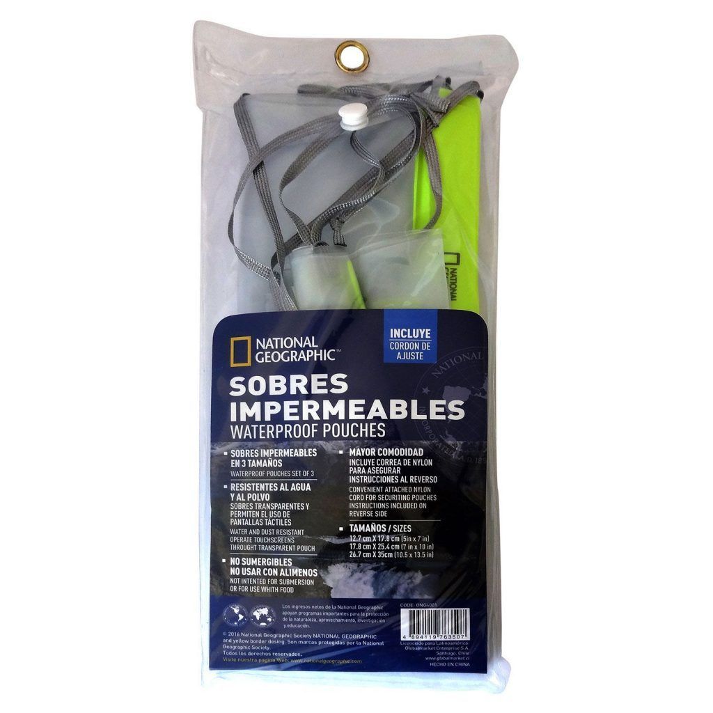 Sobres impermeables National Geographic