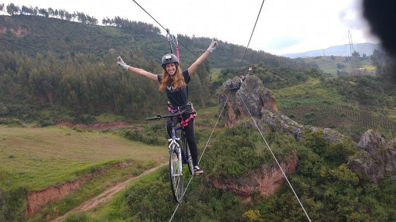Cusco en modo aventura Skybike