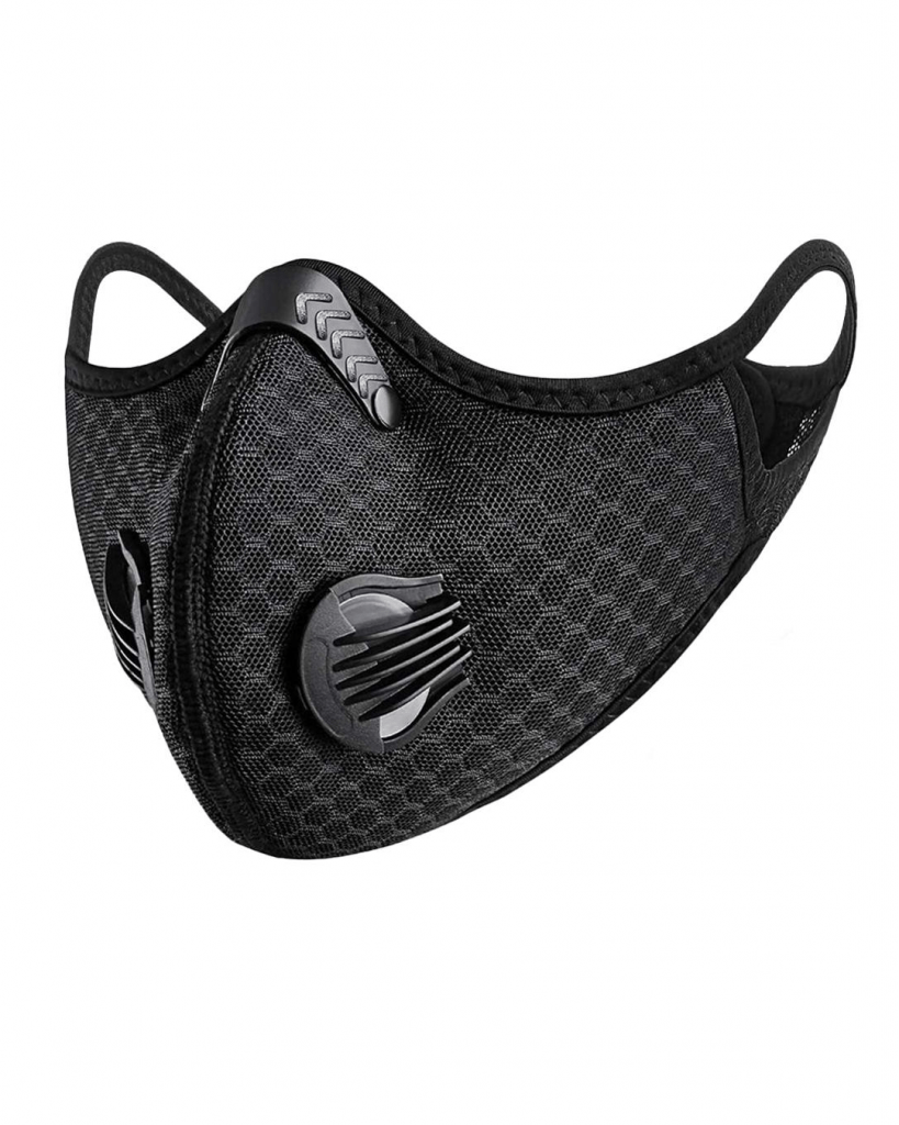 mascarilla para deporte con filtro de cinco capas