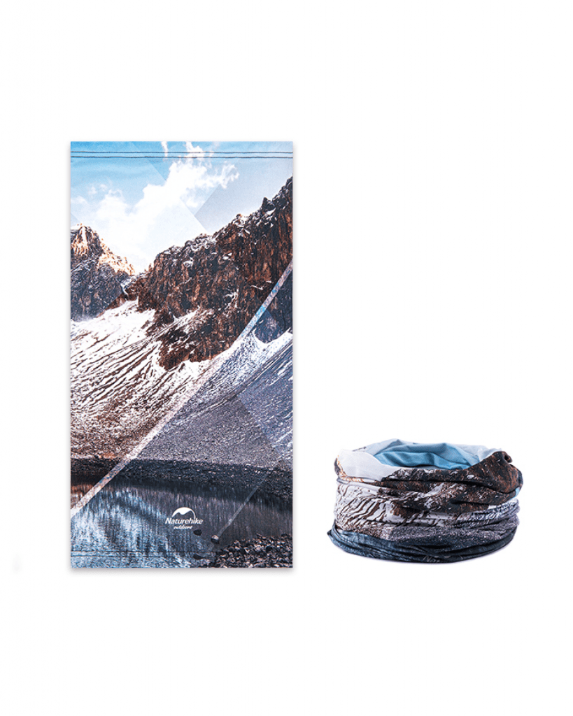 Bandana Cool-feeling Blue Peak absorbente y de secado rápido naturehike
