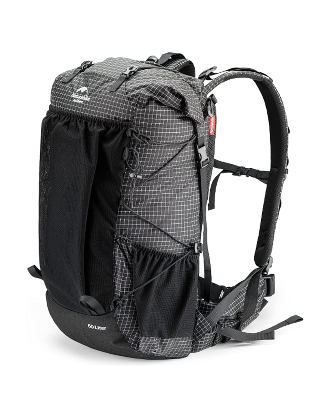 Mochila Rock 60+5L para trekking y campamentos naturehike