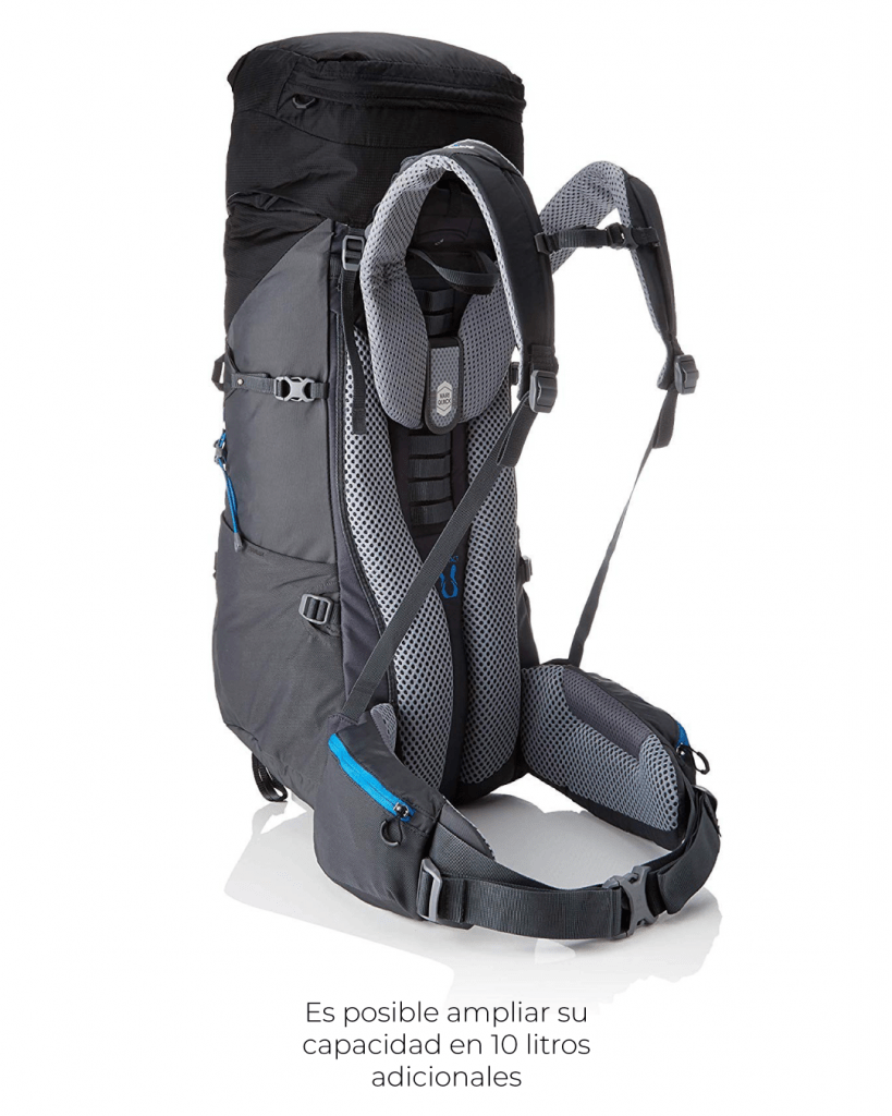 Deuter Mochila Aircontact Lite 50 + 10 Graphite-Black