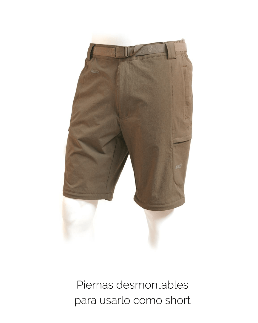 Pantalón Desmontable de Trekking Kenia Hombre - Altus - 4nomads Perú
