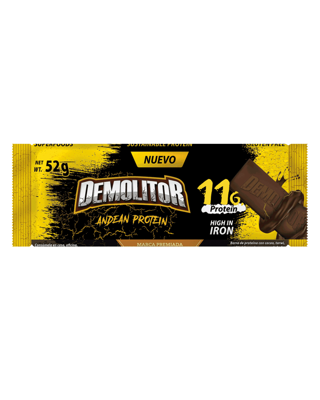 barra de proteína andina de Demolitor