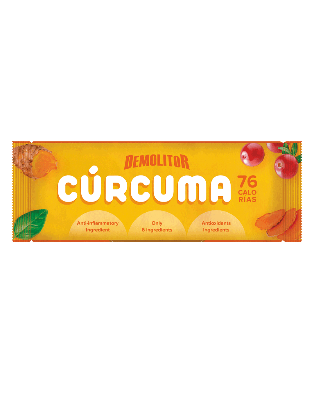 barra energética de cúrcuma Demolitor