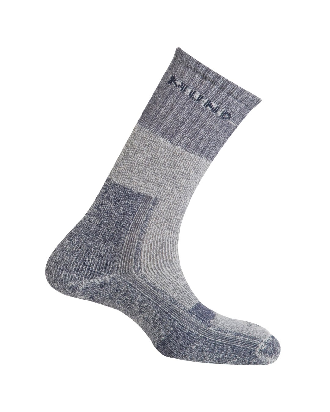 Medias térmicas de lana merino para trekking Altai de Mund Socks en color azul marino