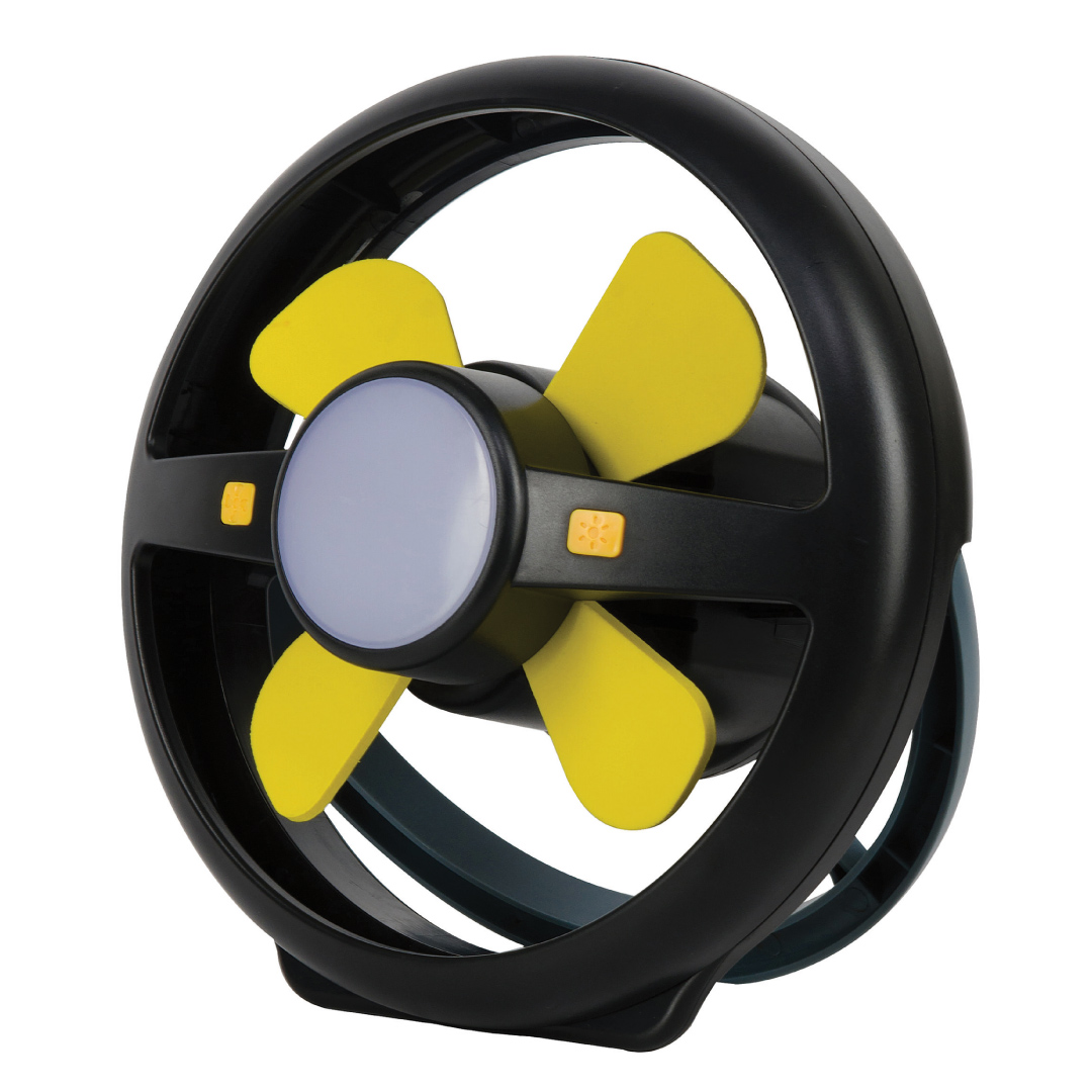 Ventilador con luz LED - Oztrail