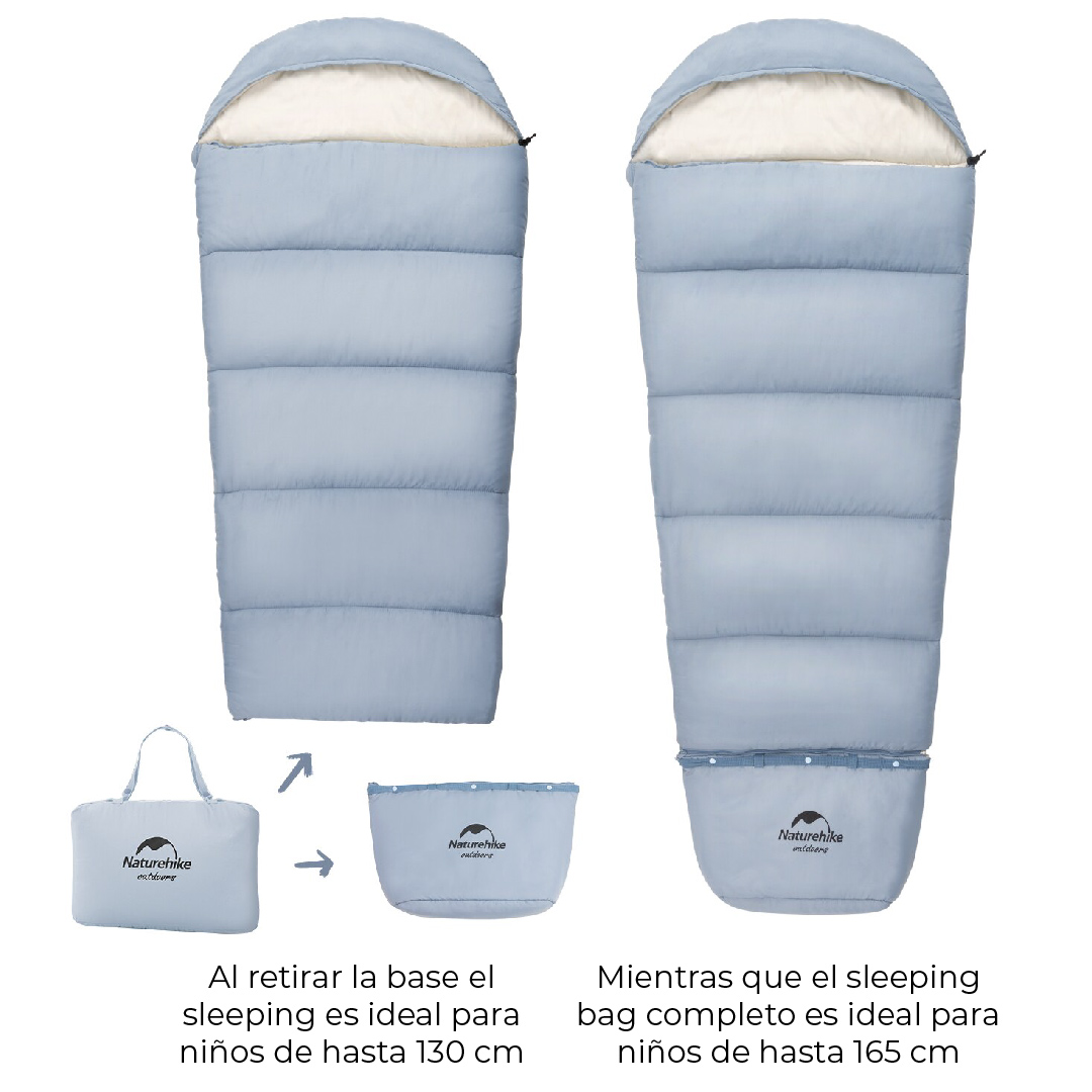 Sleeping bag expandible para C300 (6°/1°) - Naturehike - 4nomads Perú