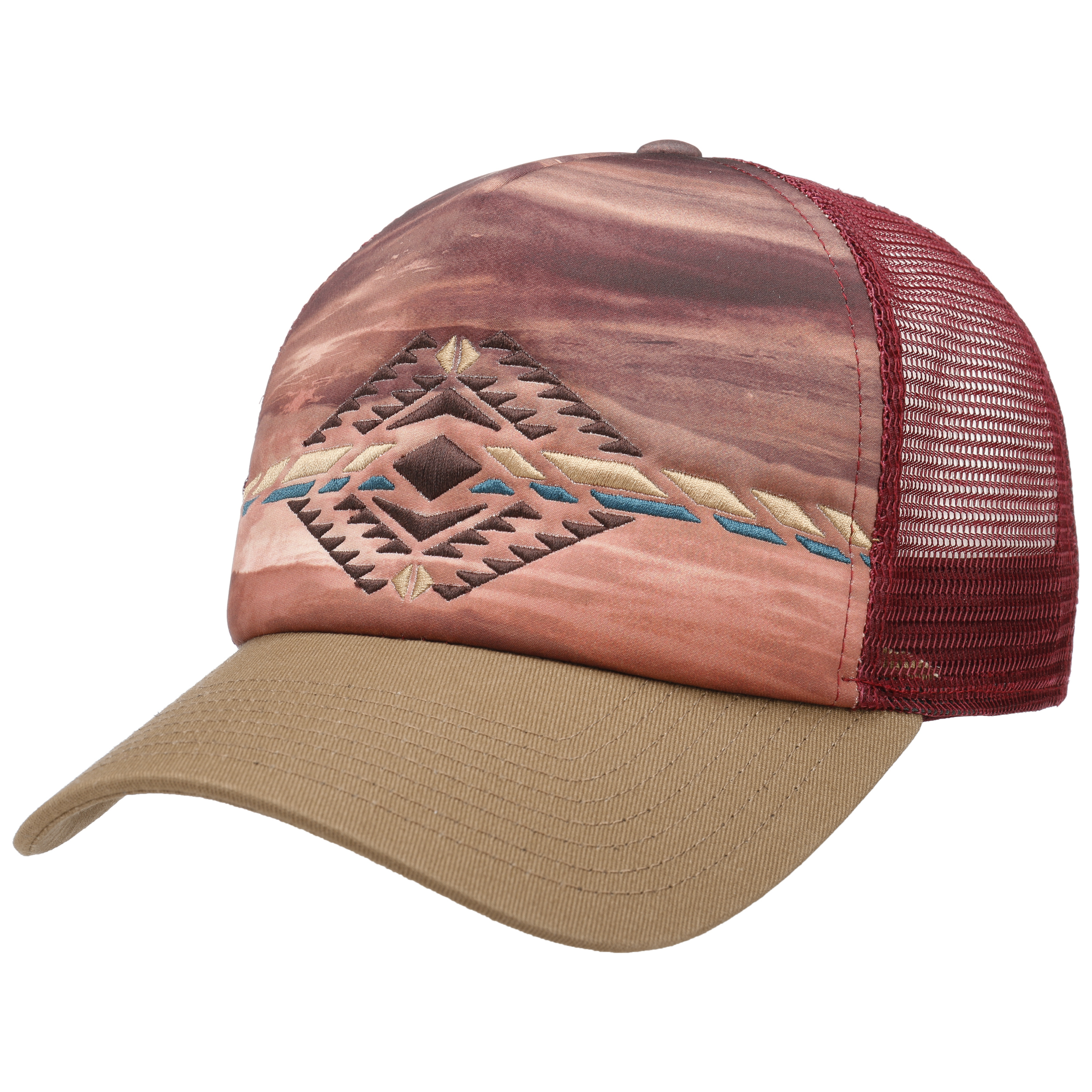 Gorra-Trucker-Sykora-Maroon-by-BUFF-rojo-oscuro.58601_rf171