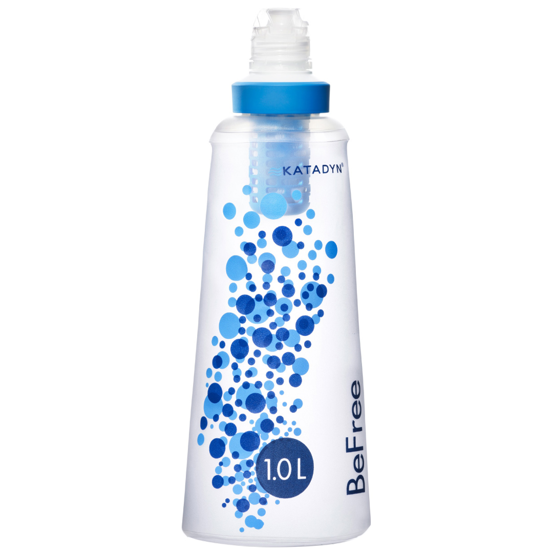 botella con filtro de agua plegable Befree Katadyn 1L