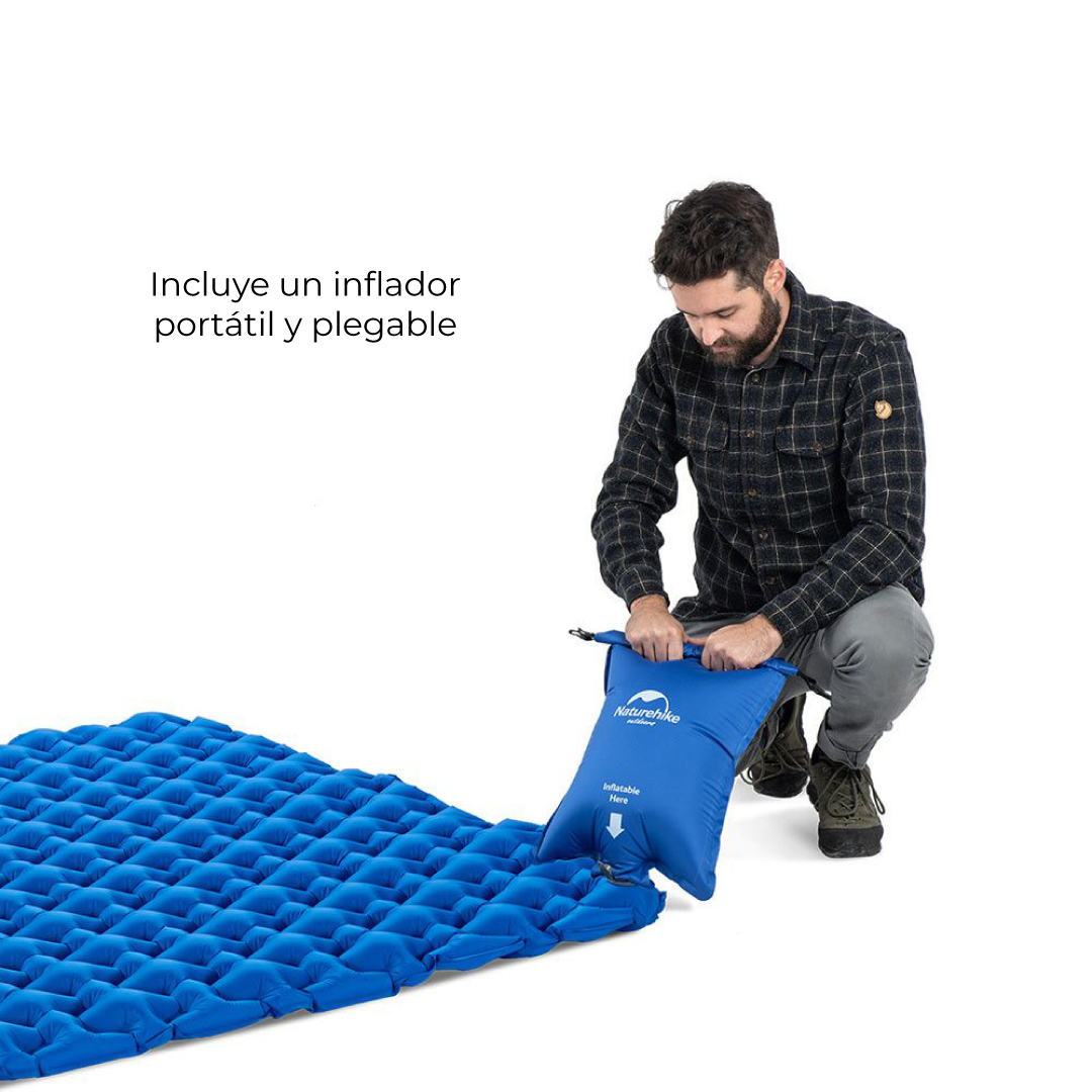 Muyoka Colchoneta inflable ultraligera para acampar, impermeable, para  dormir Muyoka Hogar