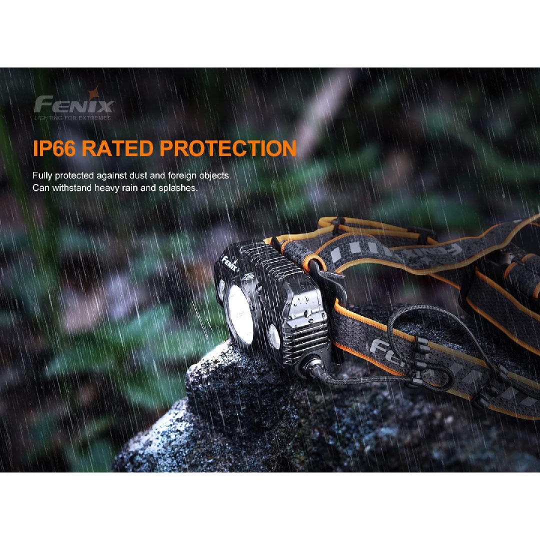 Linterna frontal recargable HP30R V2.0 3000Lm - Fénix-06