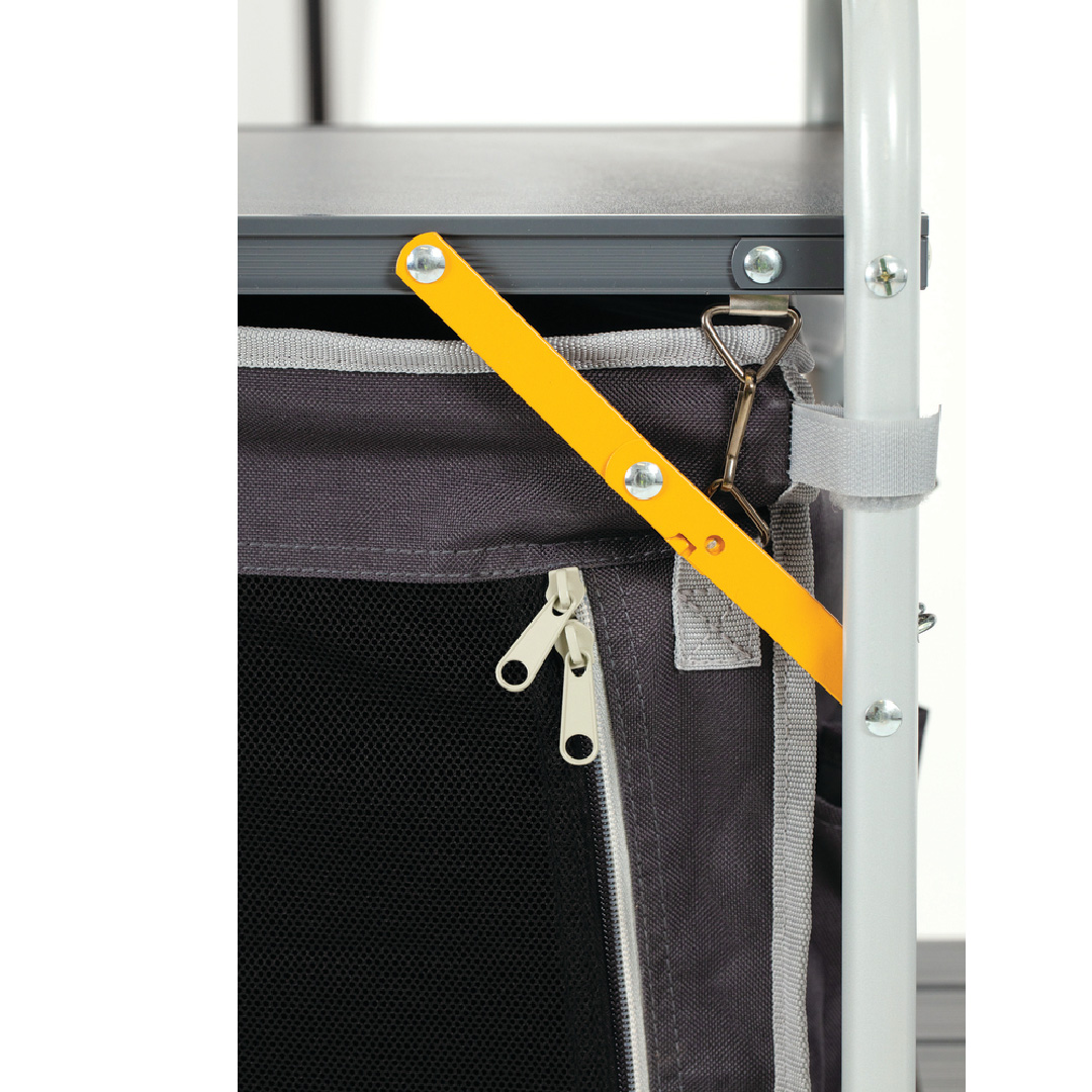 Mueble de cocina outdoor plegable Double Pantry - Oztrail_Mesa de trabajo 1