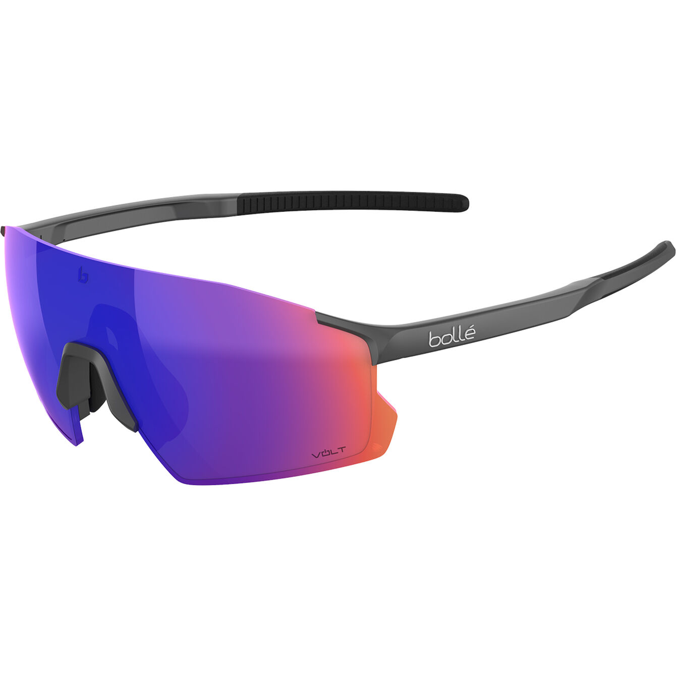 Lentes Icarus Titanium Matte| Volt+ Ultraviolet Polarized (Cat 3) - Bollé