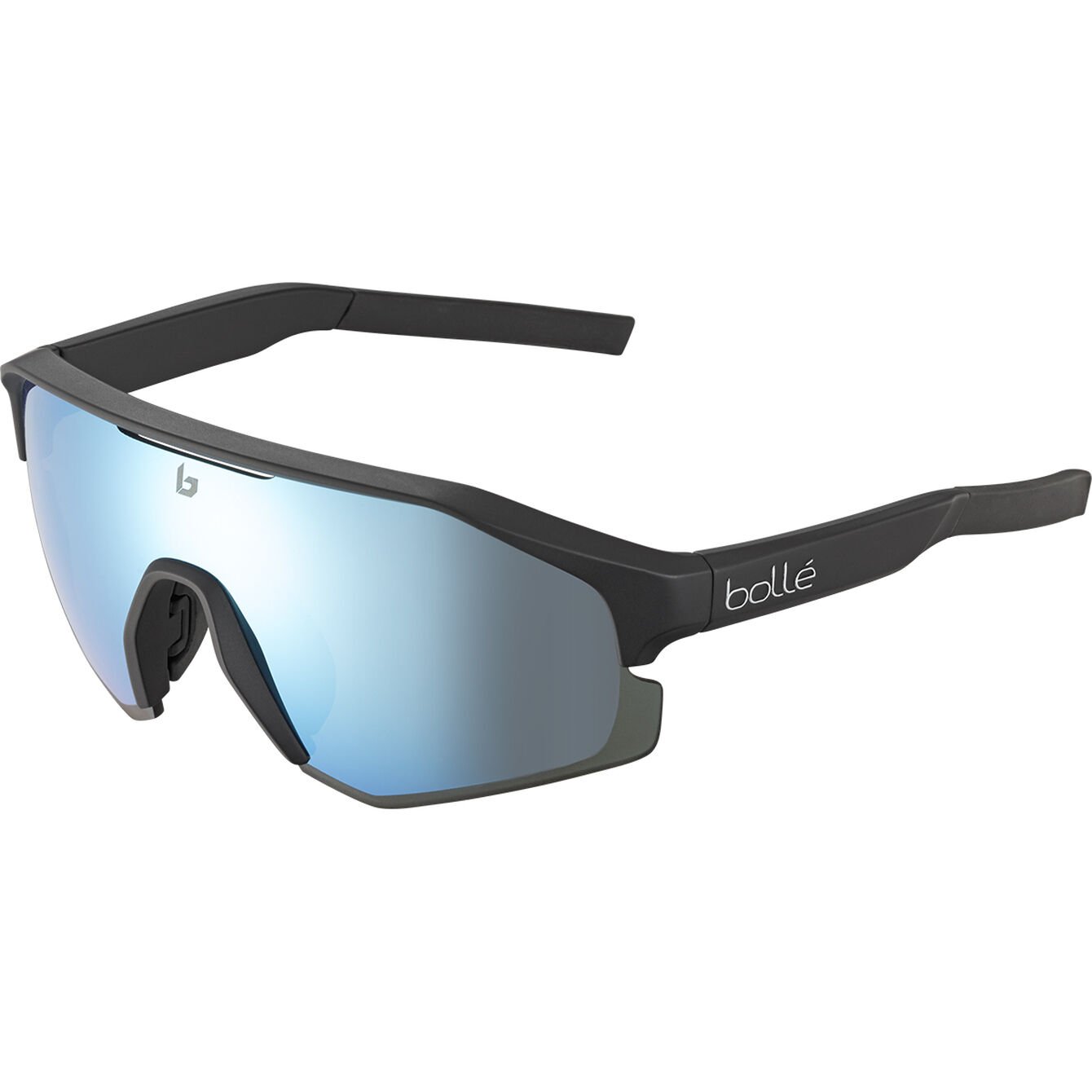 Lentes Lightshifter Black Matte | TNS Ice (Cat 3) - Bollé