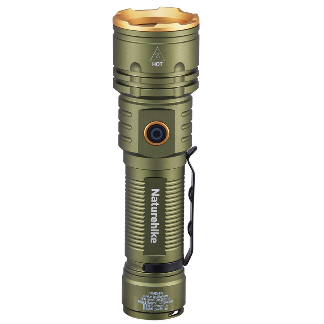 Linterna táctica recargable Glare 1000Lm - Naturehike